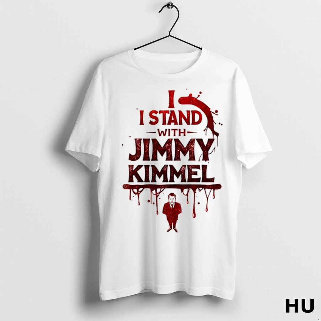 Officials I Stand With Jimmy Kimmel The Man Show Classic Yniiov T Shirt