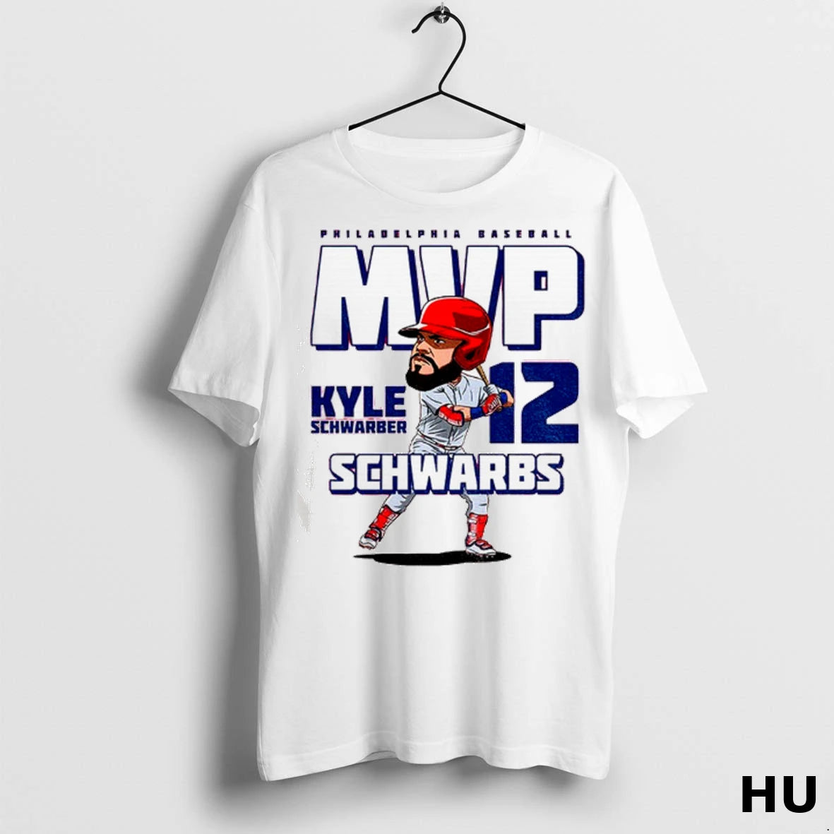 Officials Kyle Schwarber Schwarbs Mvp Philadelphia Phillies Mlb Baseball Cartoon Classic Dpzzuy T Shirt