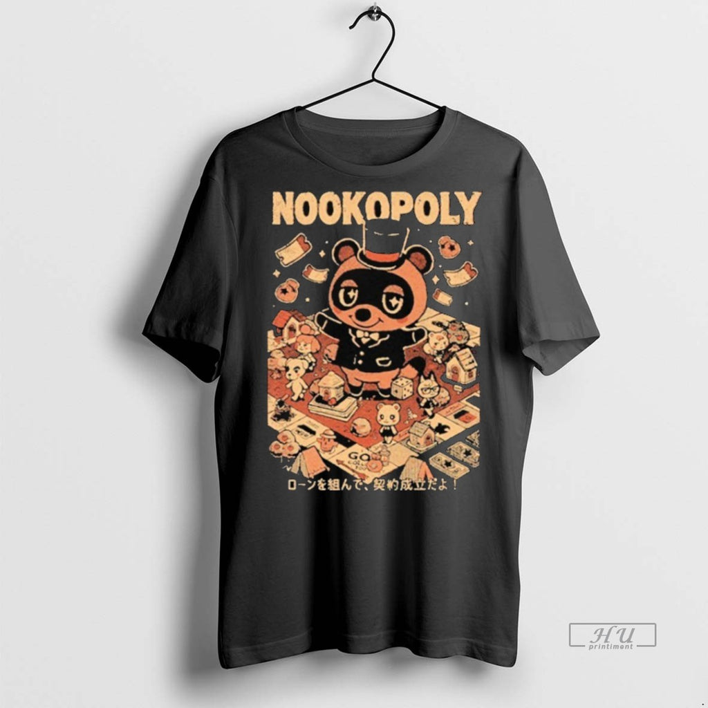Officials Nookopoly Animal Crossing X Monopoly Video Game Premium Tee Shirt Sweater