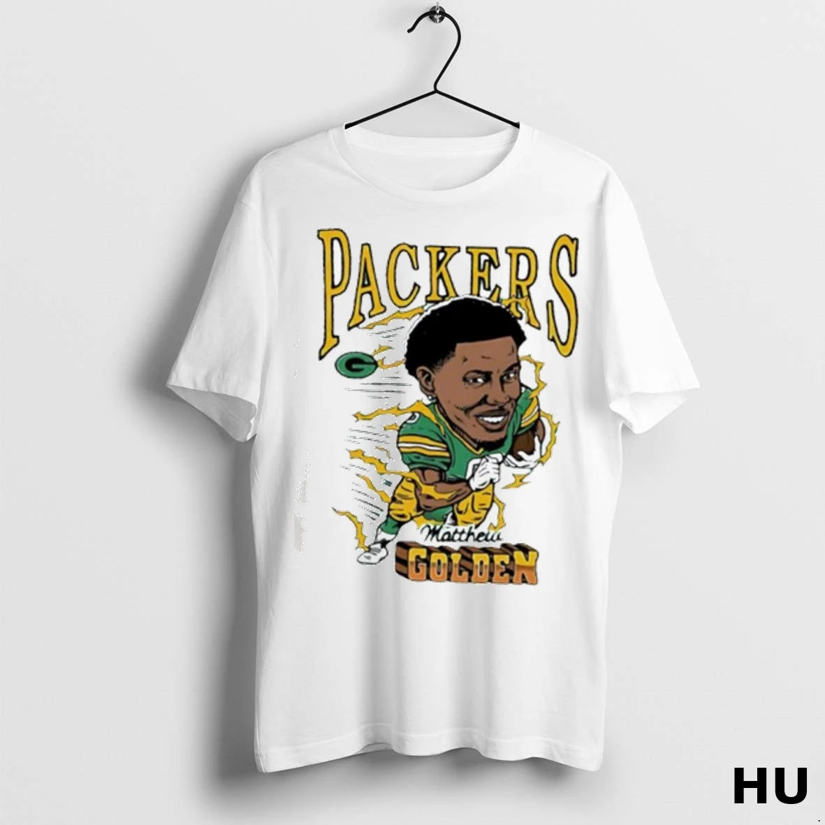 Officials Packers Matthew Golden Caricature Classic Lboezg T Shirt