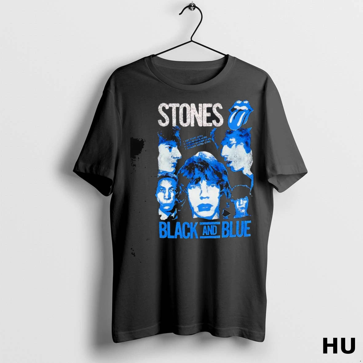 Officials Stones Black And Blue Classic Ciqcs0 T Shirt