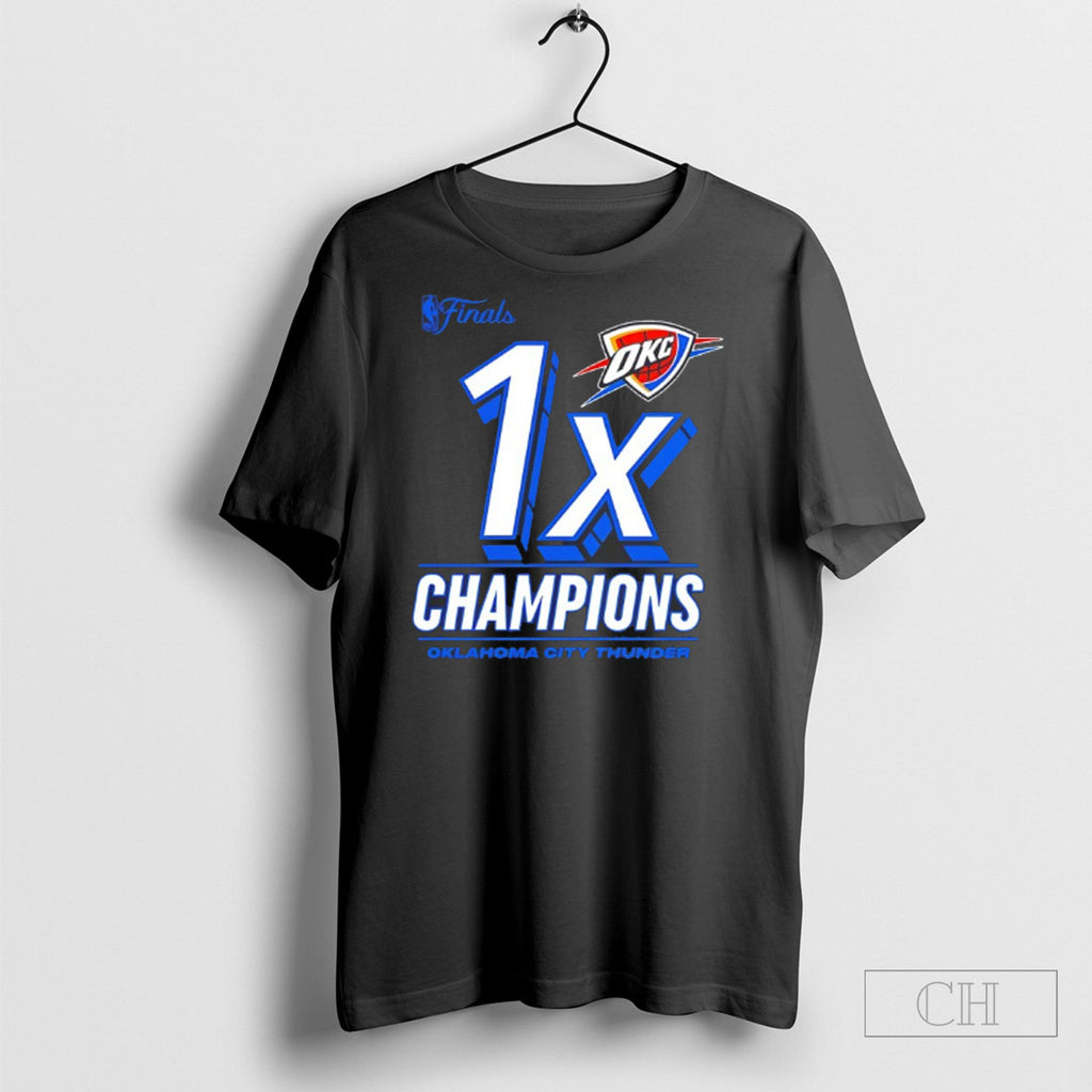 Oklahoma City Thunder 2025 Nba 1x Finals Champions Shirts