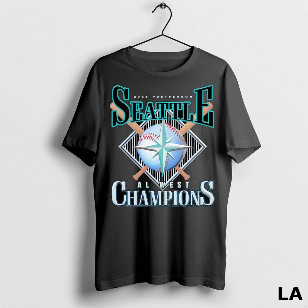 Original 2025 Postseason Seattle Al West Champs