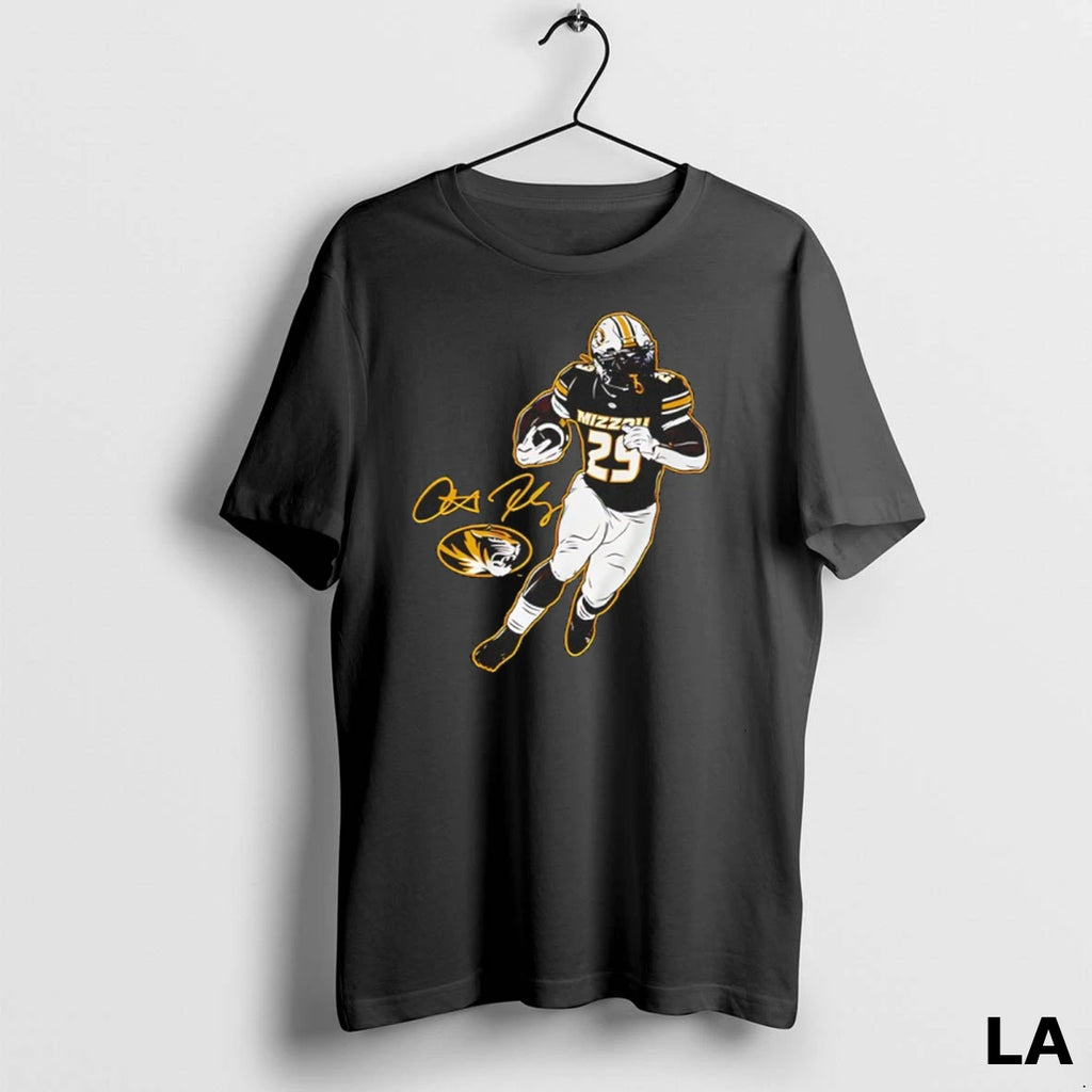 Original Ahmad Hardy Superstar Pose Missouri Tigers Football Signature