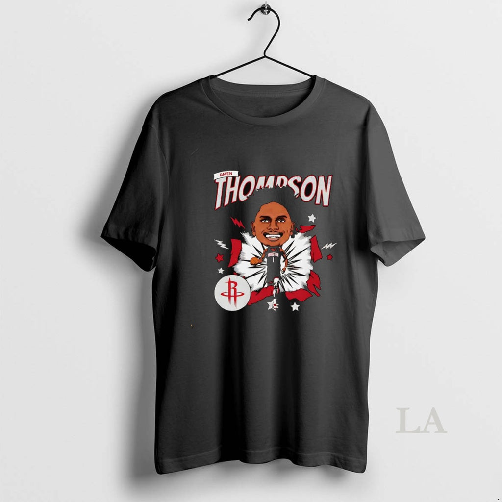 Original Amen Thompson Caricature Houston Rockets