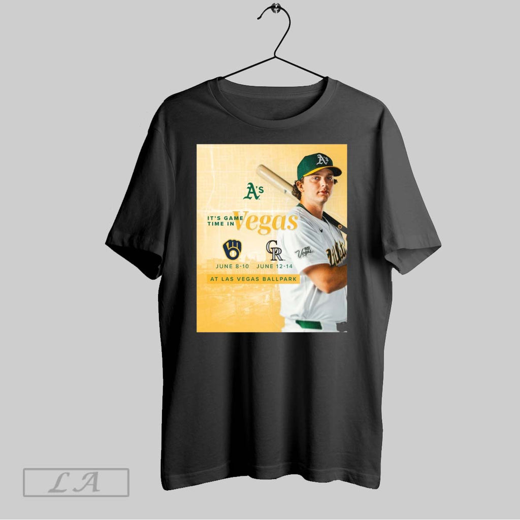 Original Athletics Its Game Time In Vegas Vs Brewers June 8 10 Rockies Vs June