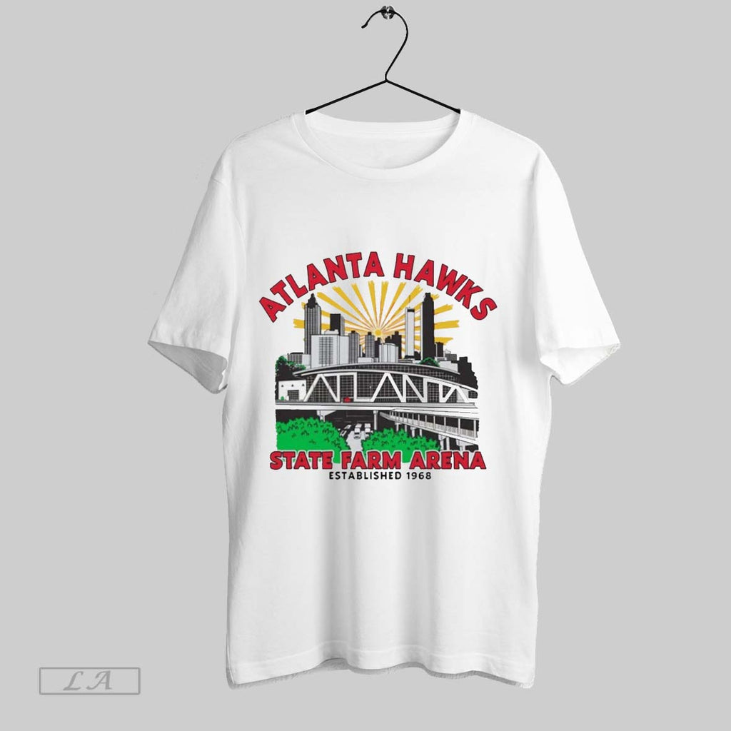 Original Atlanta Hawks State Farm Arena Est 1968