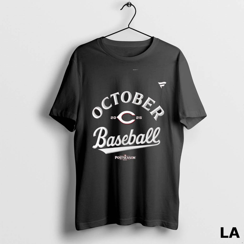 Original Baseball October Cincinnati Reds 2025 Mlb Postseason