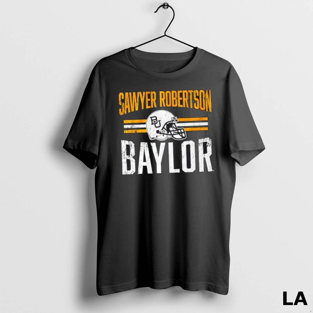 Original Baylor Football Sawyer Robertson Helmet Hero