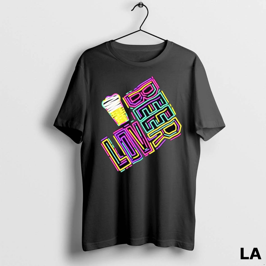Original Beer Lover Text Neon Design