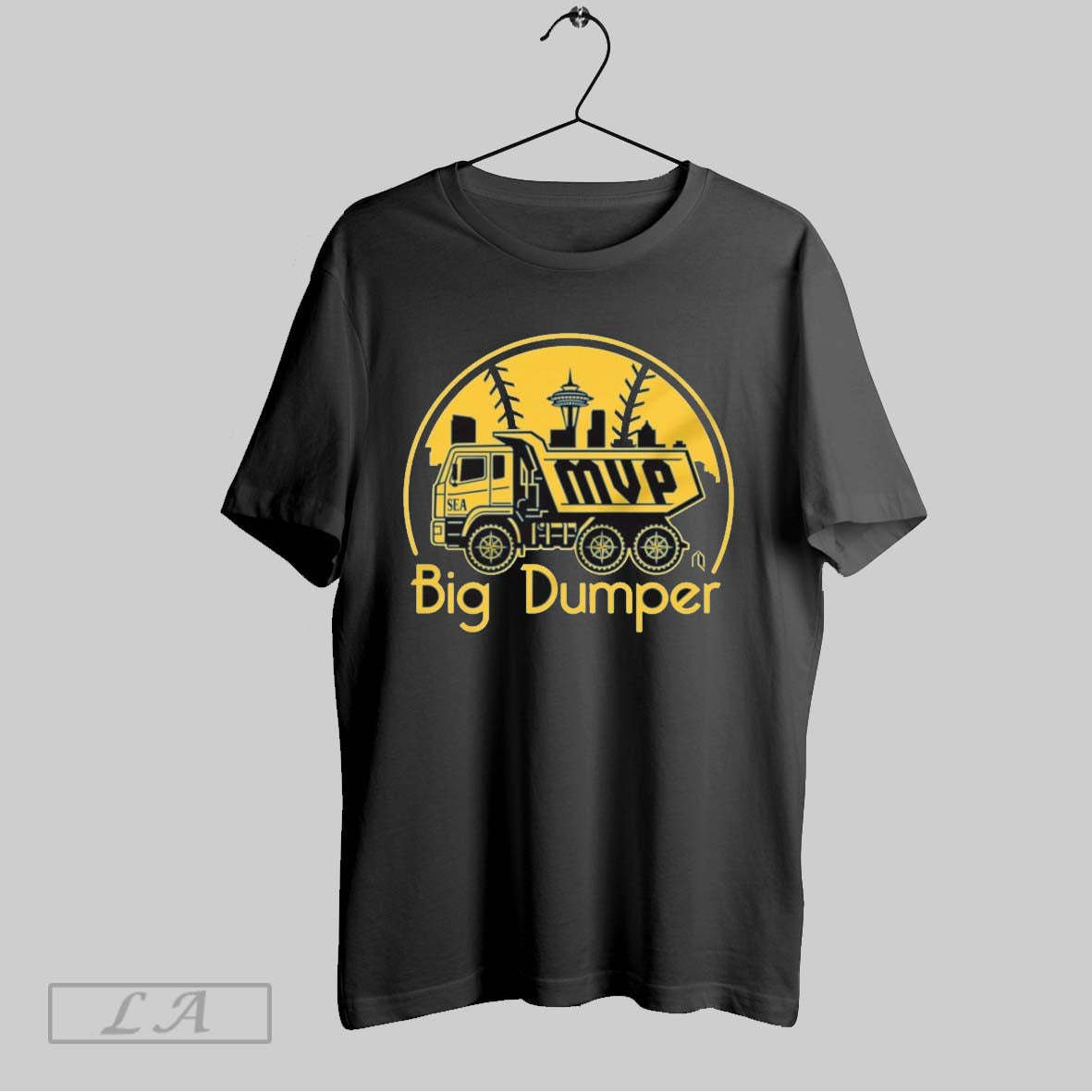 Original Big Dumper Mvp Seattle Mariners Mlb 2025 Cal Raleigh Truck Circle