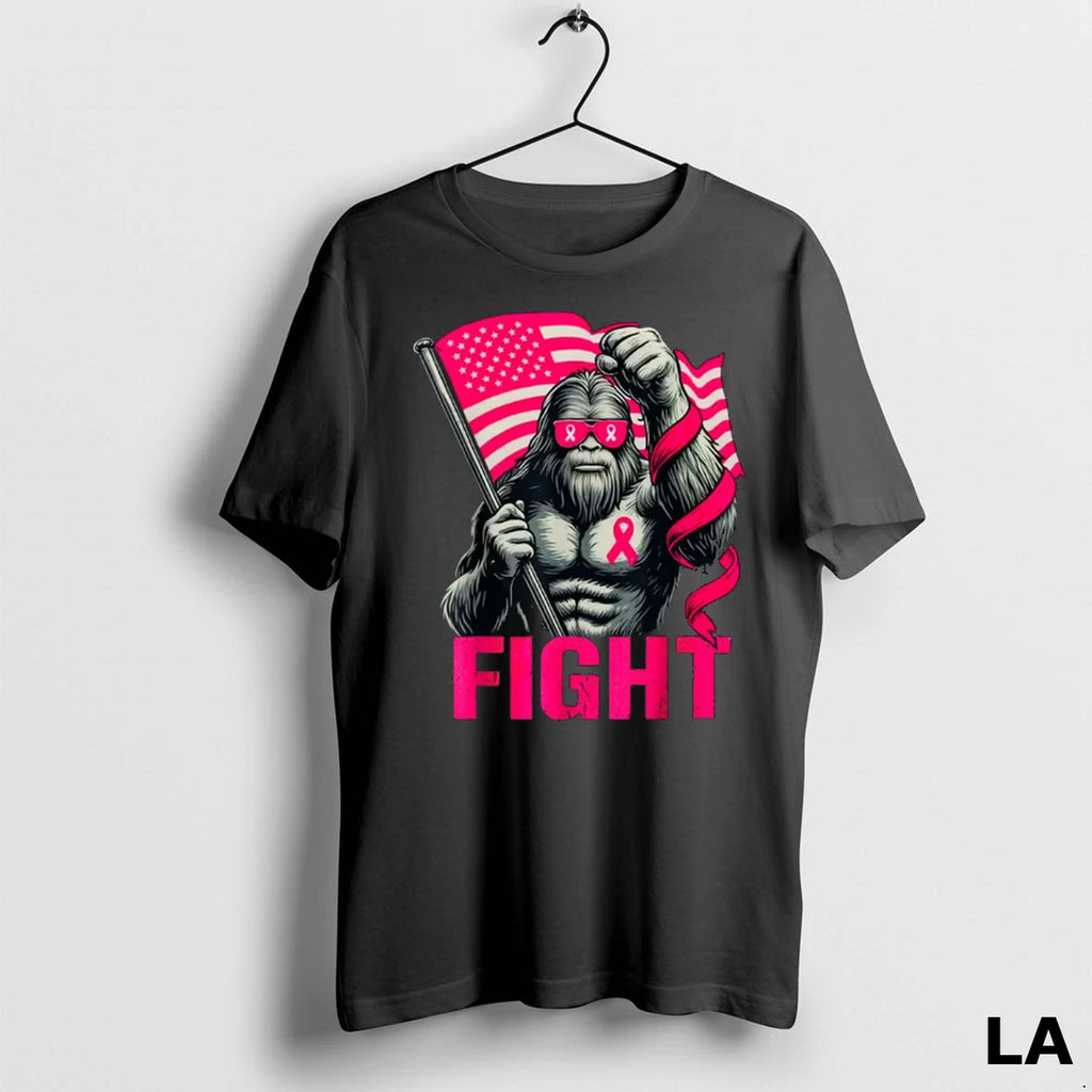 Original Bigfoot Pink Ribbon Fight Breast Cancer Awareness