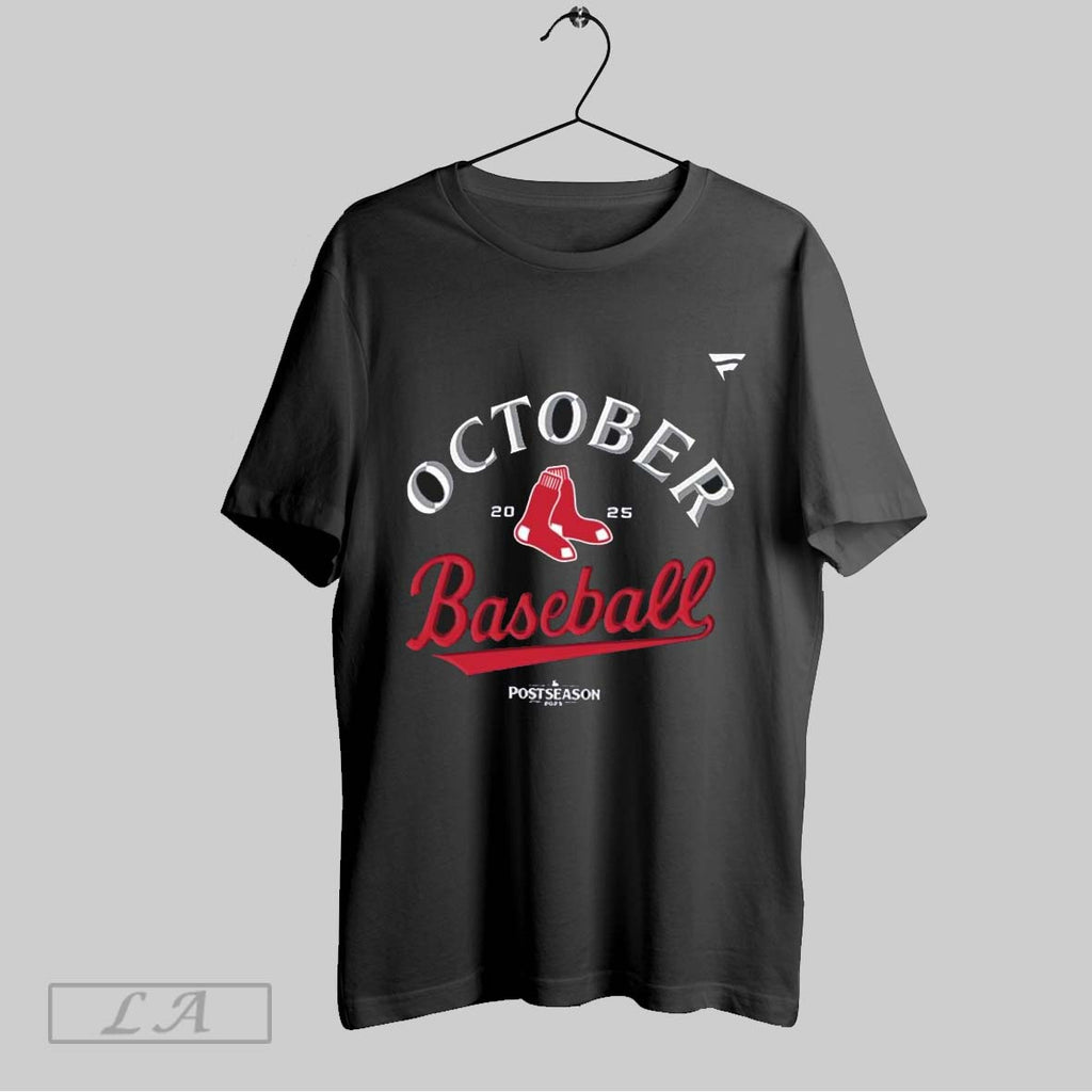 Original Boston Red Sox 2025 Mlb Postseason October Baseball