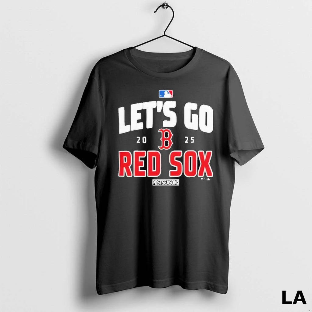 Original Boston Red Sox Baseball 2025 Postseason Lets Go Team