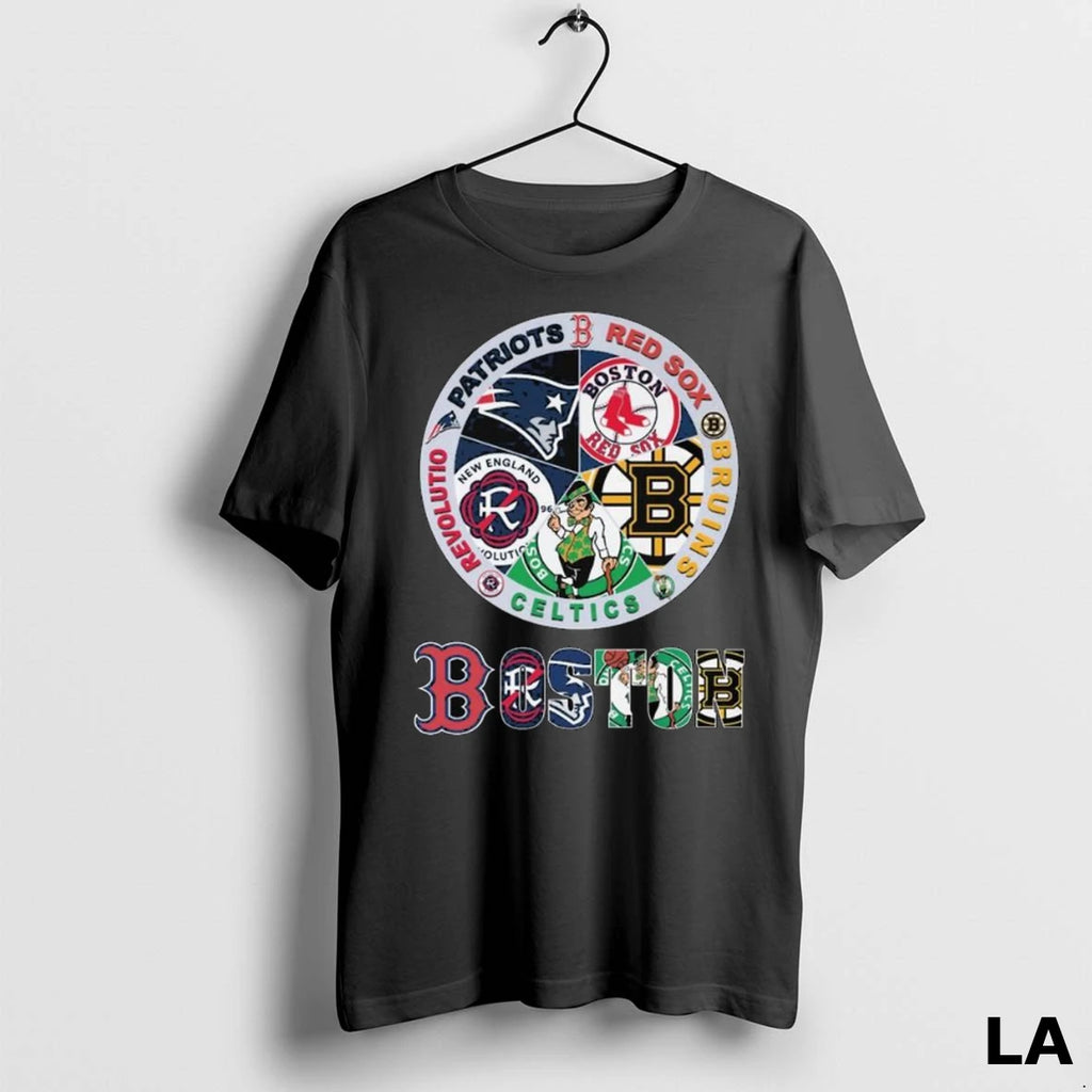 Original Boston Sports 2025 Patriots Red Sox Bruins Celtics And Revolutio Long Sleve