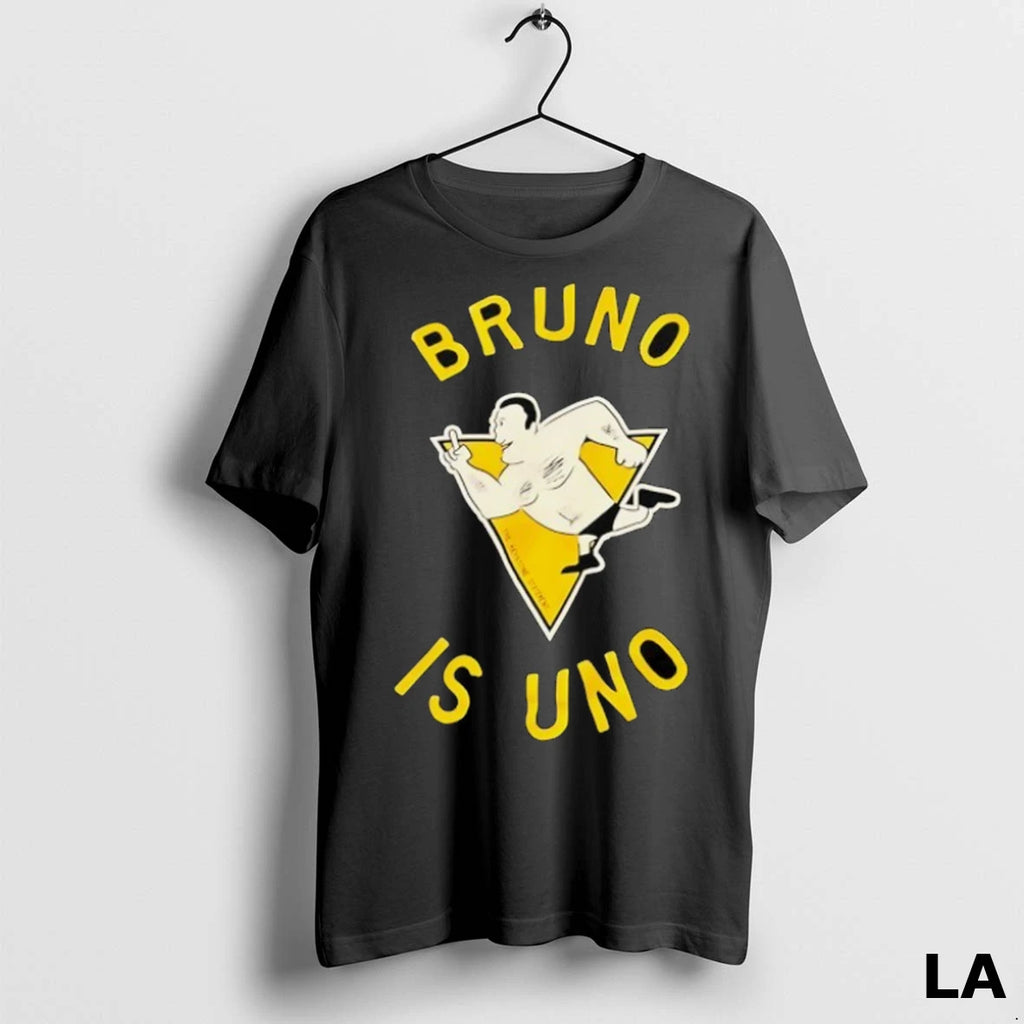 Original Bruno Is Uno Style Pittsburgh Penguins Hockey Logo