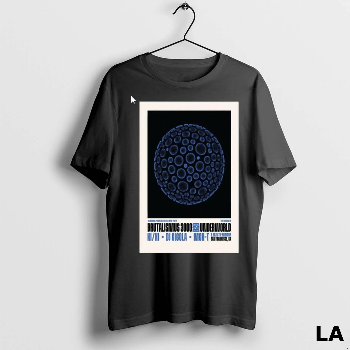 Original Brutalismus 3000 B2b Underworld San Francisco Ca September 21 2025 Concert Long Sleve