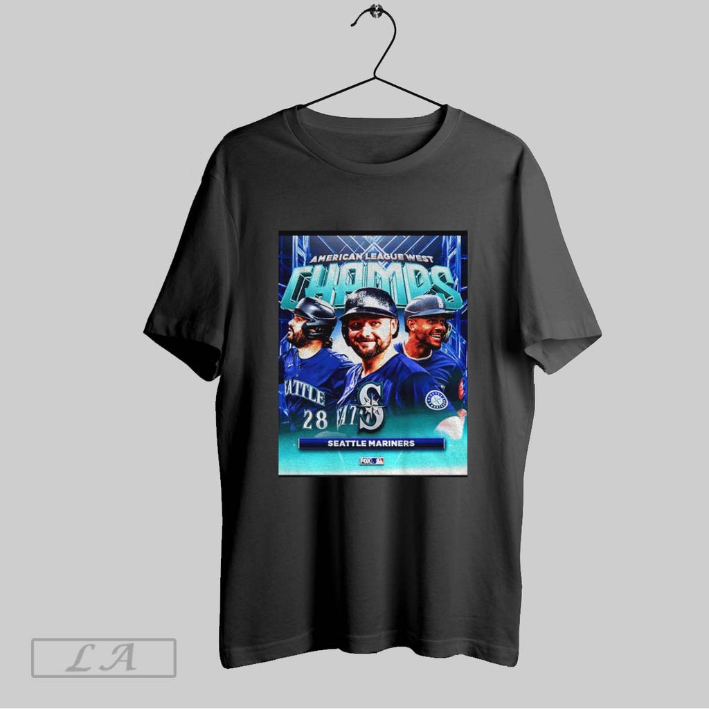 Original Cal Raleigh Eugenio Suarez Seattle Mariners Mlb Baseball American League West 2025