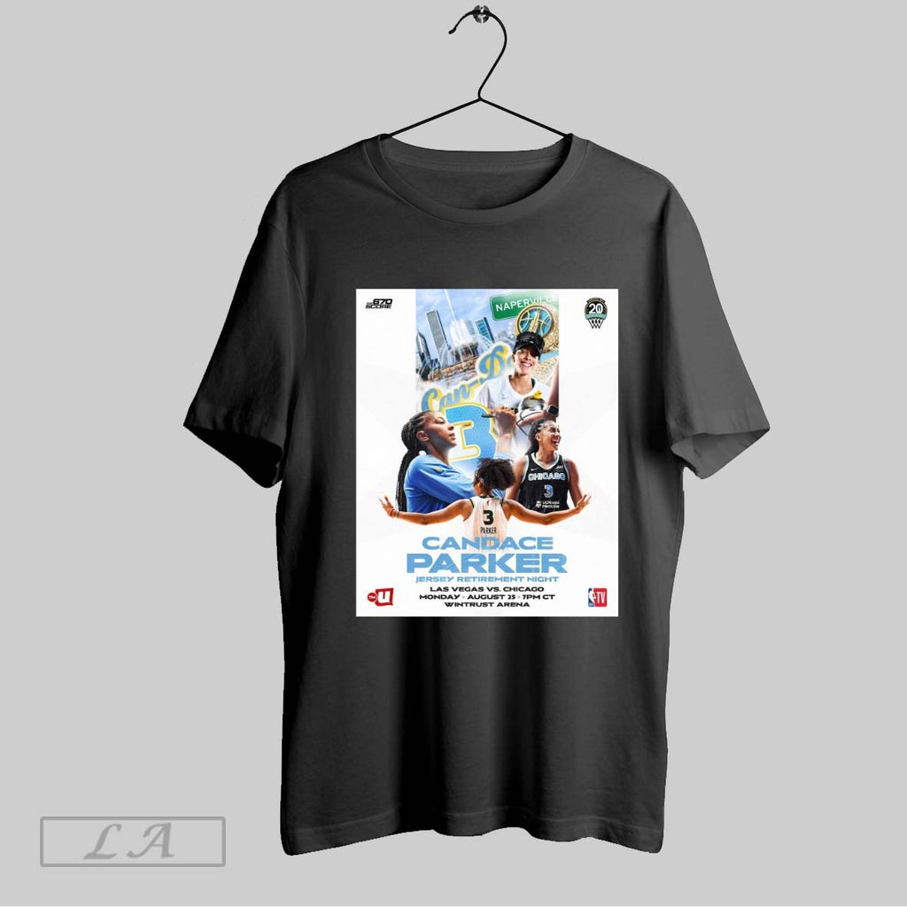 Original Candace Parker Jersey Retirement Night Las Vegas Aces Vs Chicago Sky August 25 2025