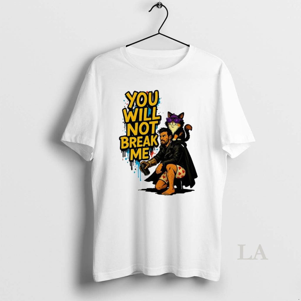 Original Carl And Donut Cat Dungeon Crawler Carl You Will Not Break Me Graffiti