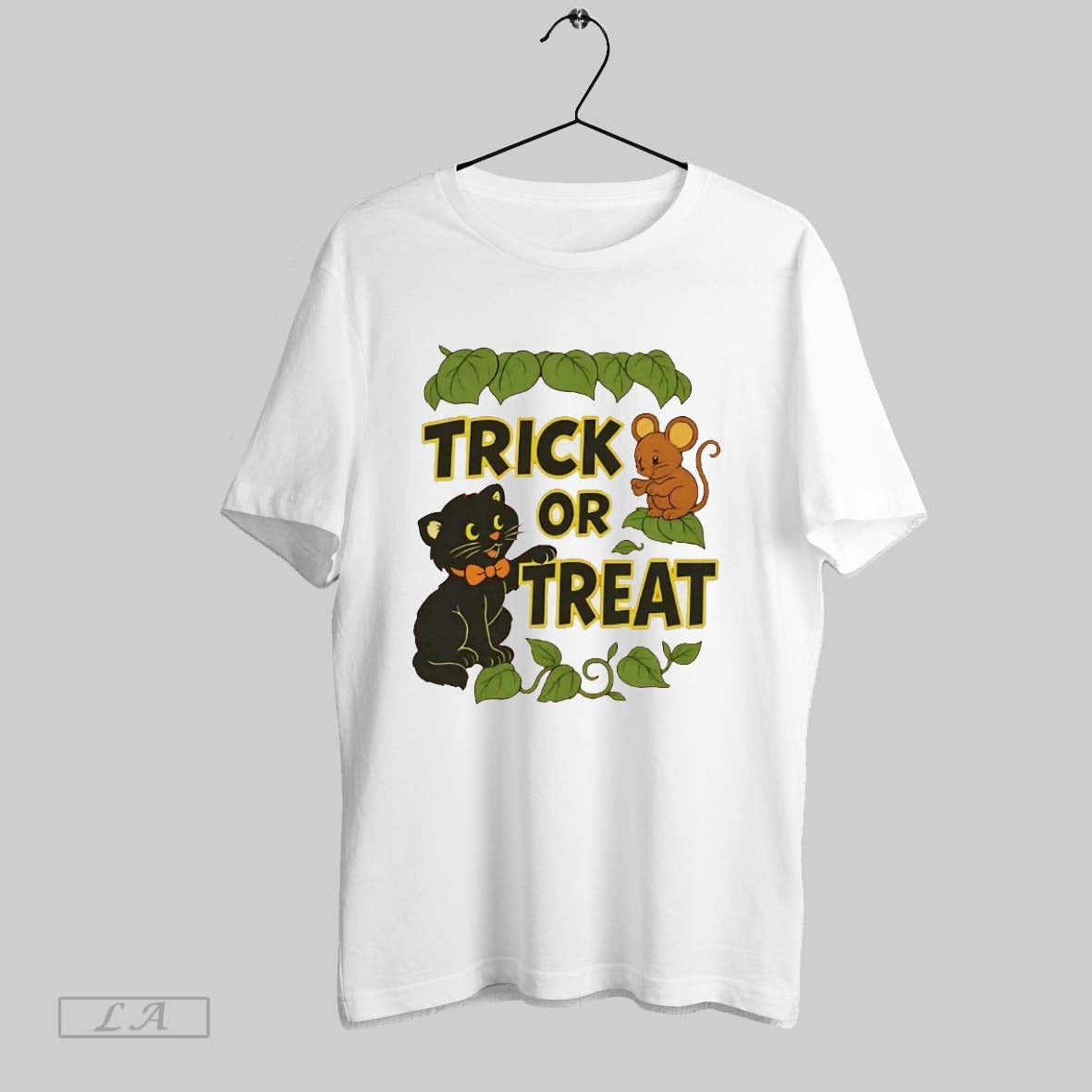 Original Cat And Mouse Trick Or Treat Halloween