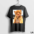 Original Cat The Cute Orange Cat With An Id Badge