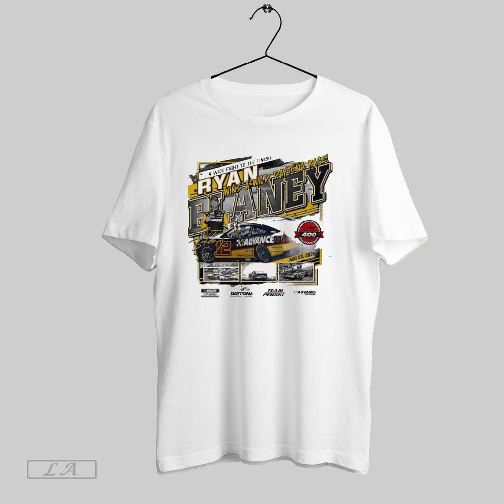 Original Checkered Flag Sports Ryan Blaney 2025 Coke Zero Sugar 400 Race Winner 4 Wide