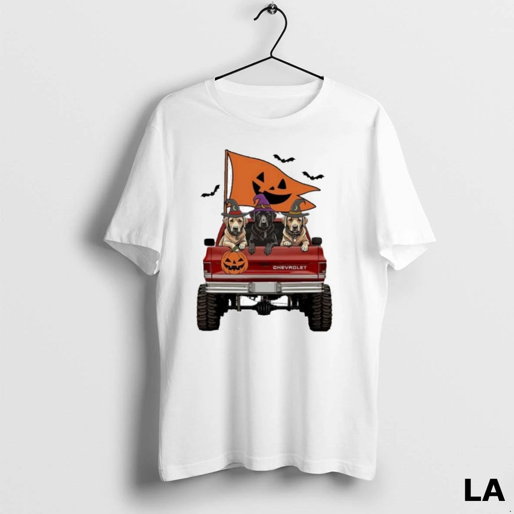 Original Chevrolet Car Dogs Halloween