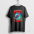 Original Christmas Xmas Vibes Crow Holiday Spirits Merry F Caw F
