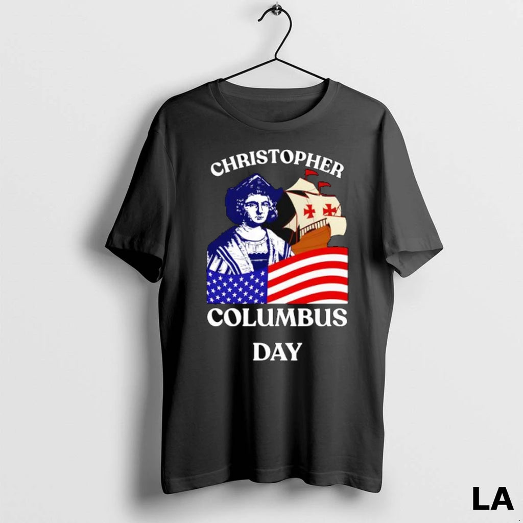 Original Christopher Columbus Day Vintage American Heritage Celebration