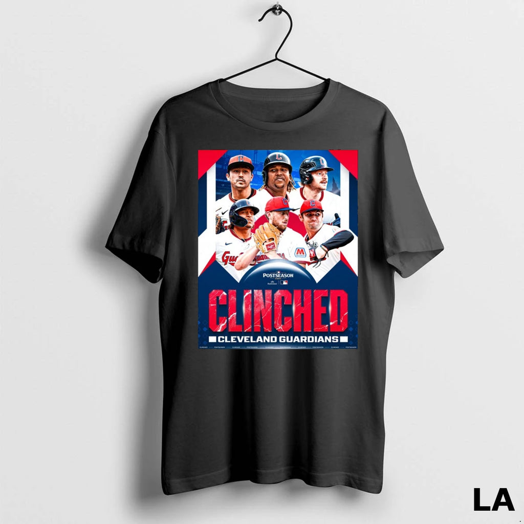 Original Cleveland Guardians 2025 Mlb Postseason Clinched Cleveland Rocks