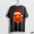 Original Cocker Spaniel Santa Hat Christmas