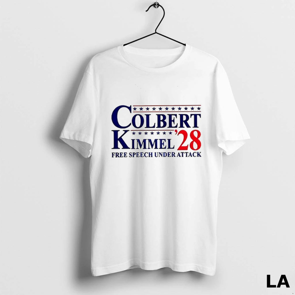 Original Colbert Kimmel 2028 Free Speech Under Attack