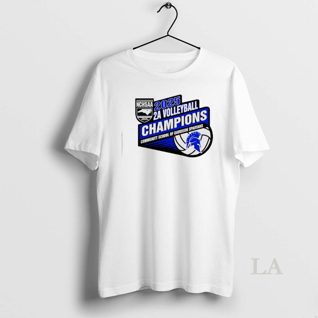 Original Community School Of Davidson Spartans 2025 Nchsaa 2a Volleyball Champions