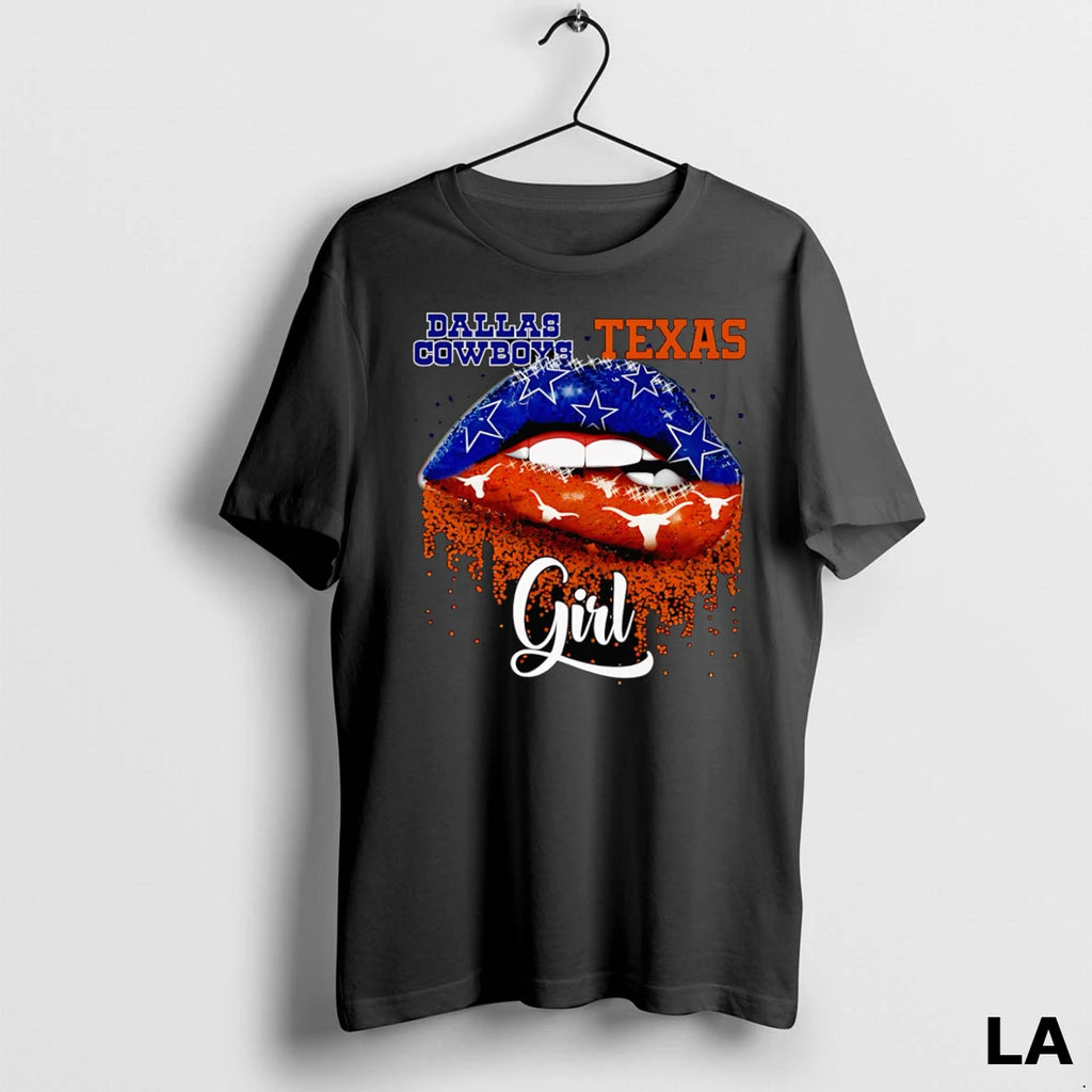 Original Dallas Cowboys Texas Girl Lips