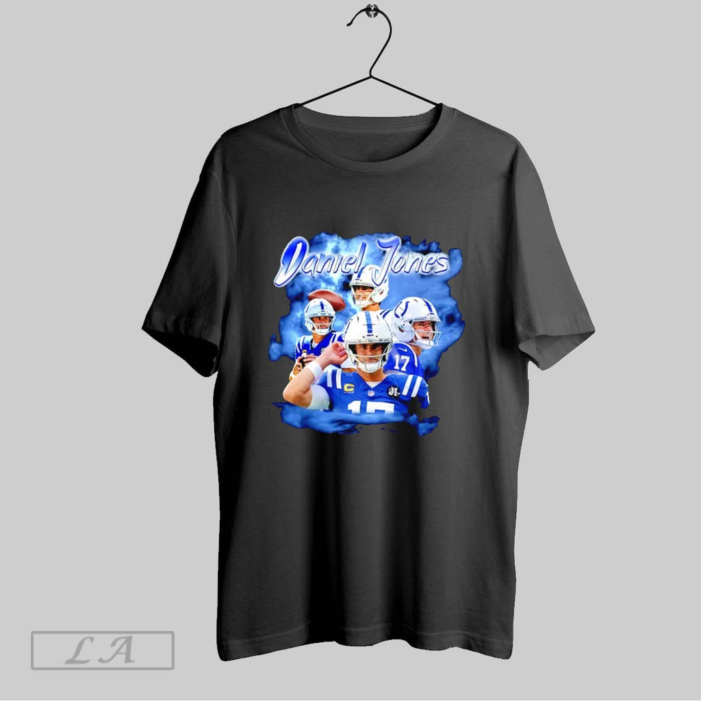 Original Daniel Jones Indianapolis Colts Football Graphic