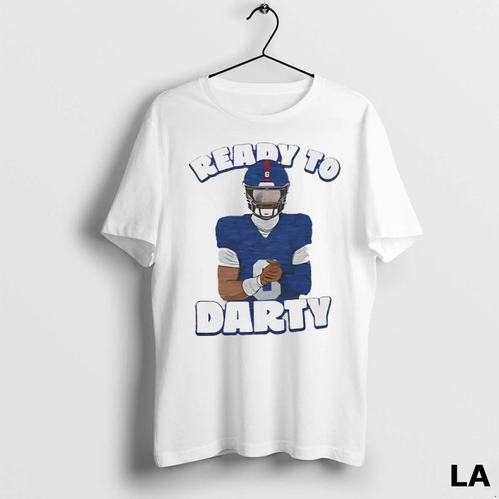 Original Daniel Jones Ready To Darty Ny Giants