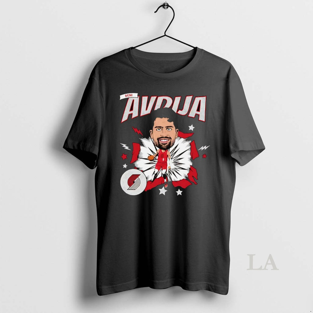 Original Deni Avdija Caricature Portland Trail Blazers