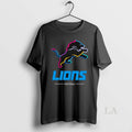 Original Detroit Lions Team Football Lion Lockup