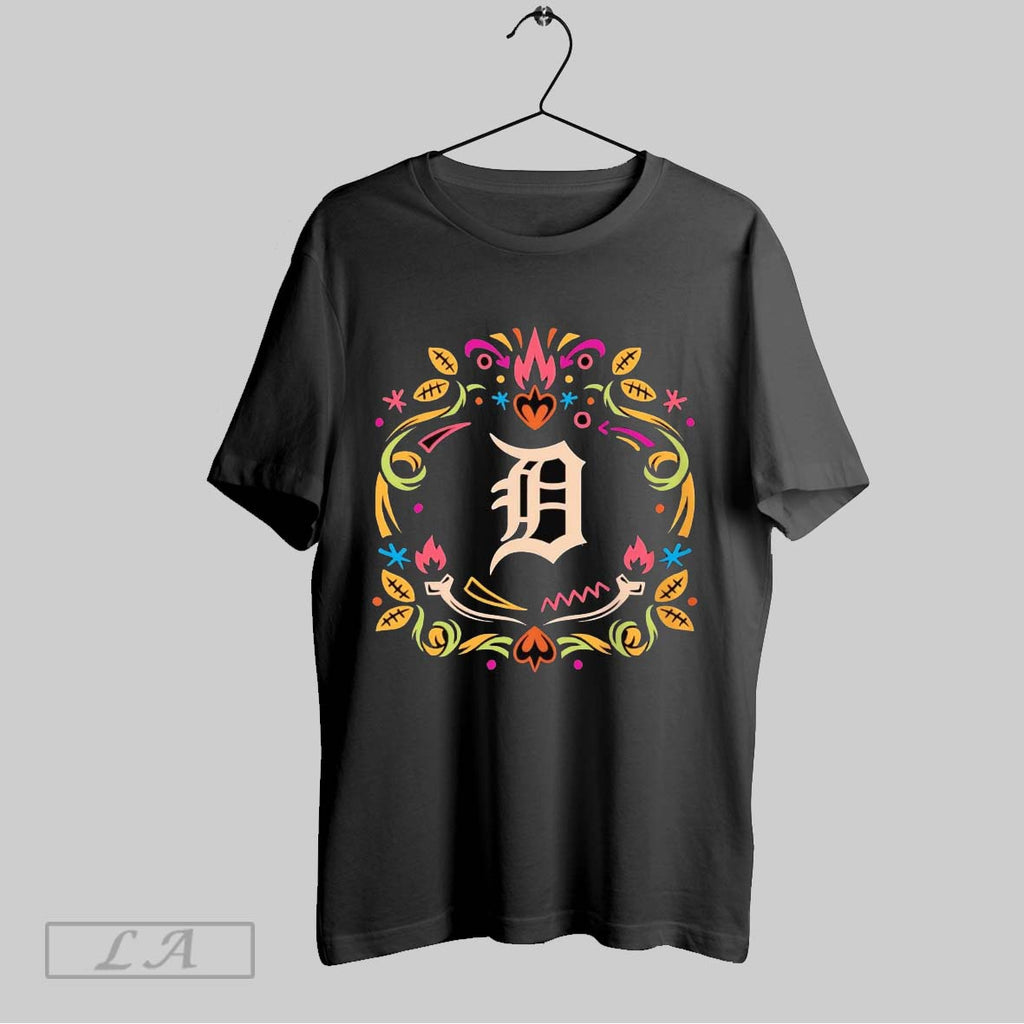 Original Detroit Tigers Dia De Los Muertos