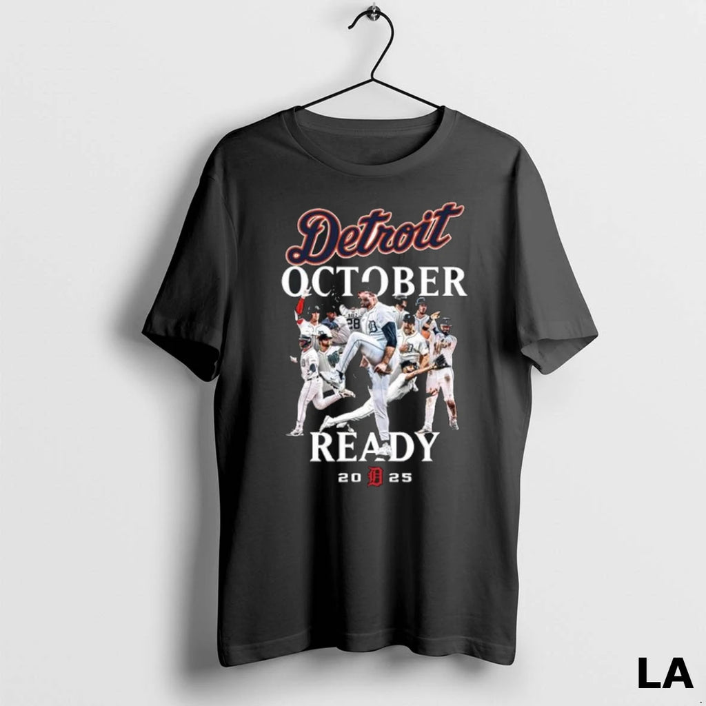 Original Detroit Tigers Team October Ready 2025 Mlb Postseason