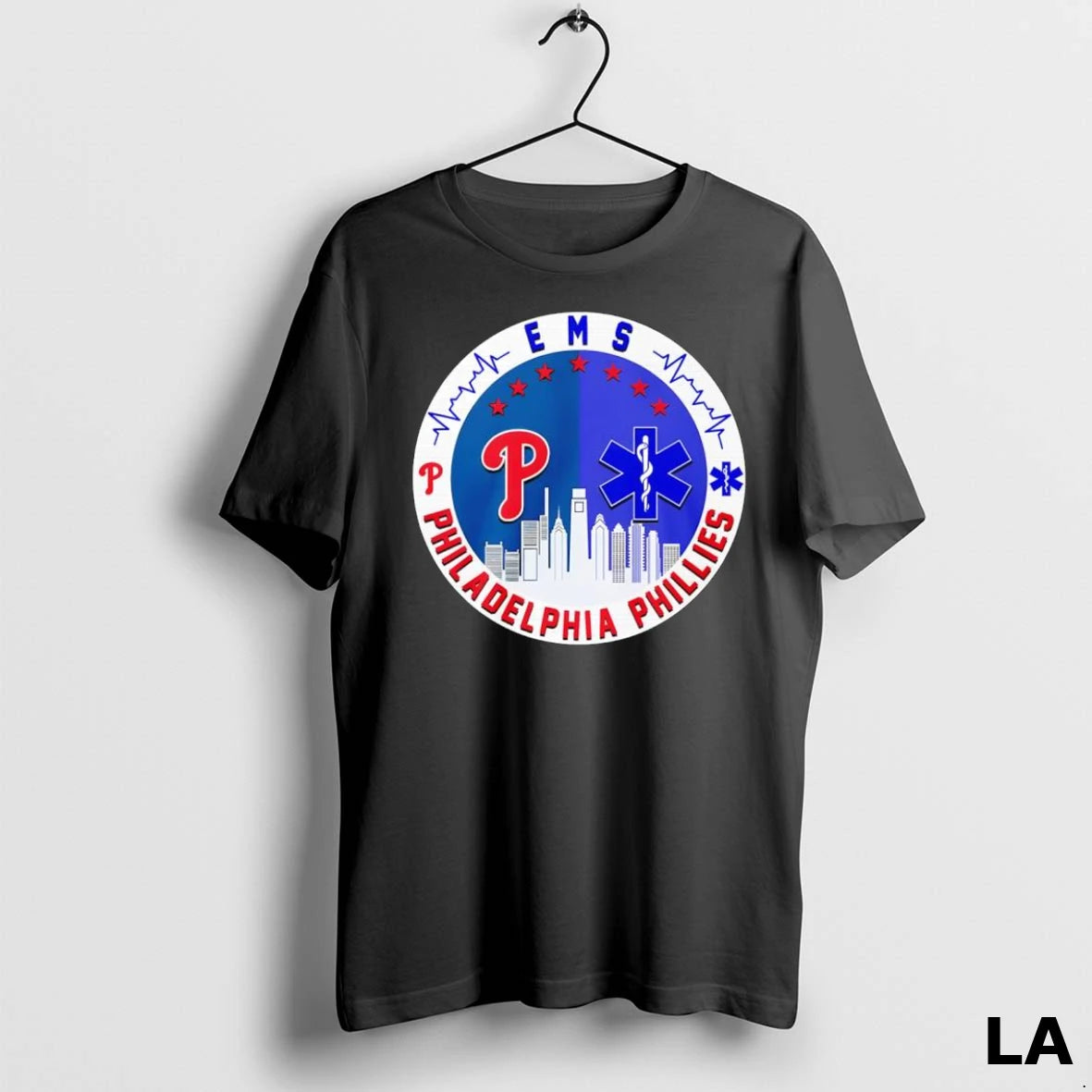Original Emergency Medical Services Ems And Philadelphia Phillies Baseball Team Logo