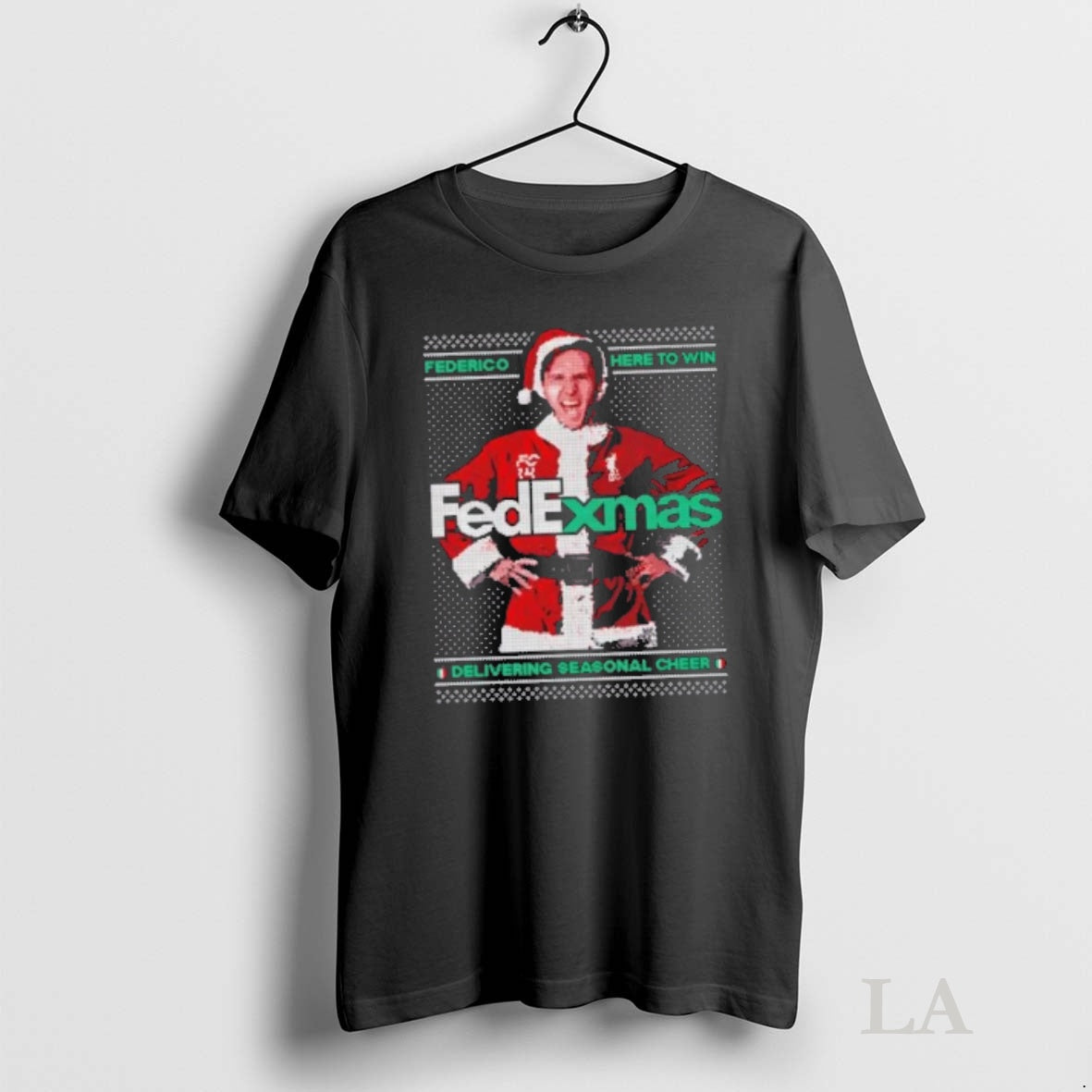 Original Federico Here To Win Fedexmas Delivering Seasonal Cheer Christmas