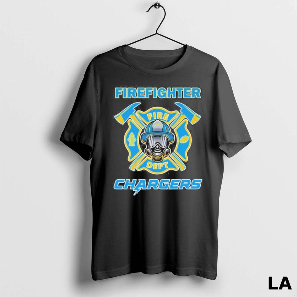 Original Firefighter Fire Dept X Los Angeles Chargers