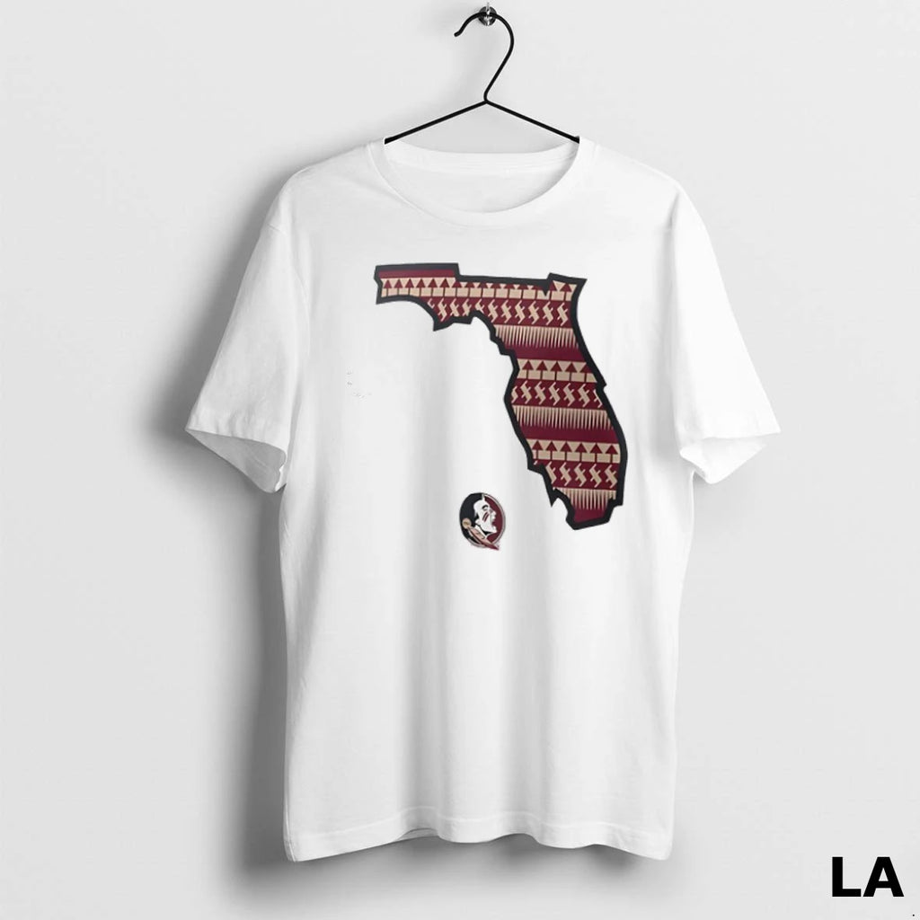 Original Florida State Seminoles X Florida Map