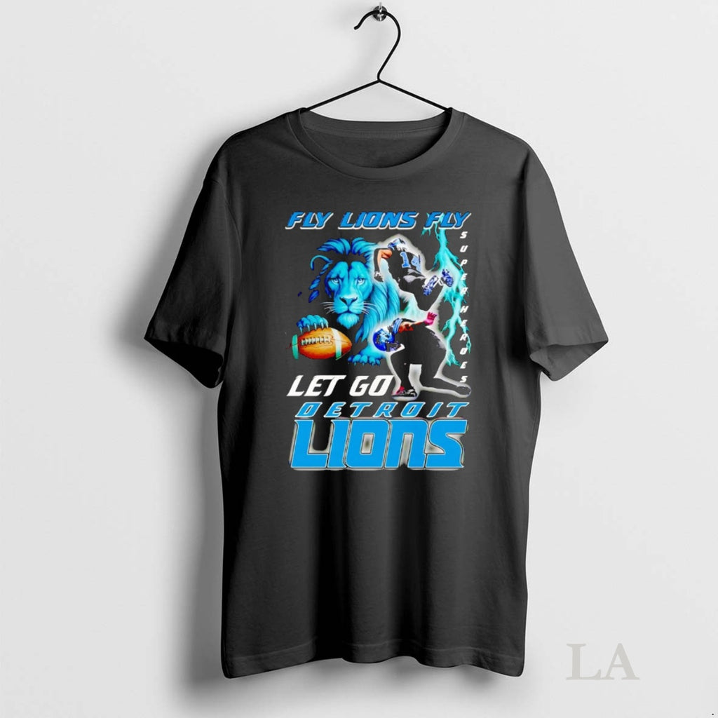 Original Fly Lions Fly Lets Go Detroit Lions Amon Ra St