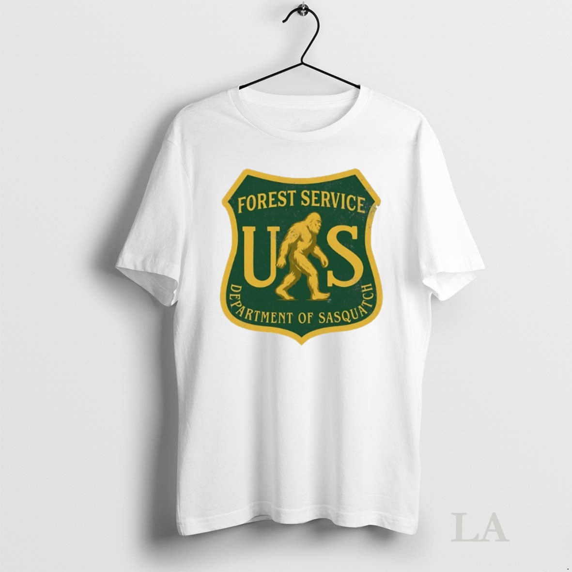 Original Forest Service Department Of Sasquatch Bigfoot