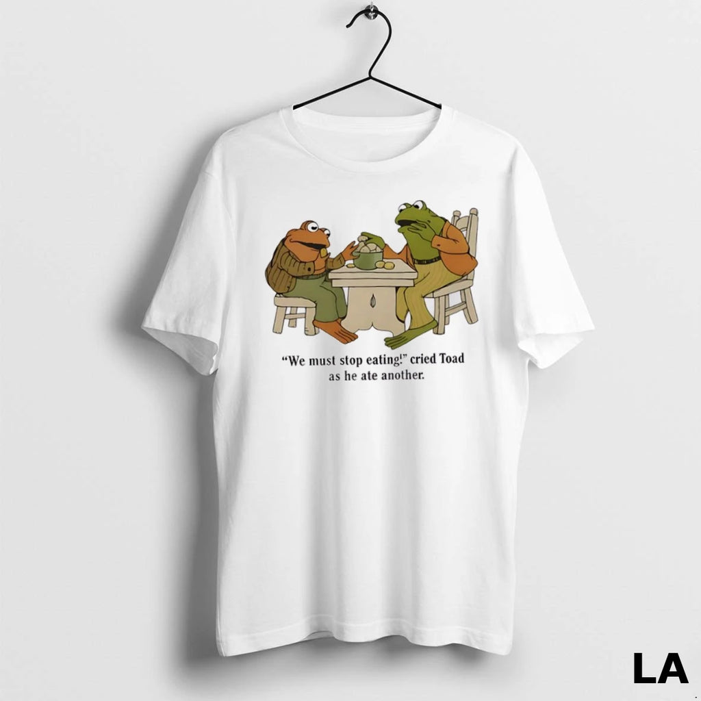 Original Frog And Toad We Must Stop Eating Cried Toad As He Ate Another