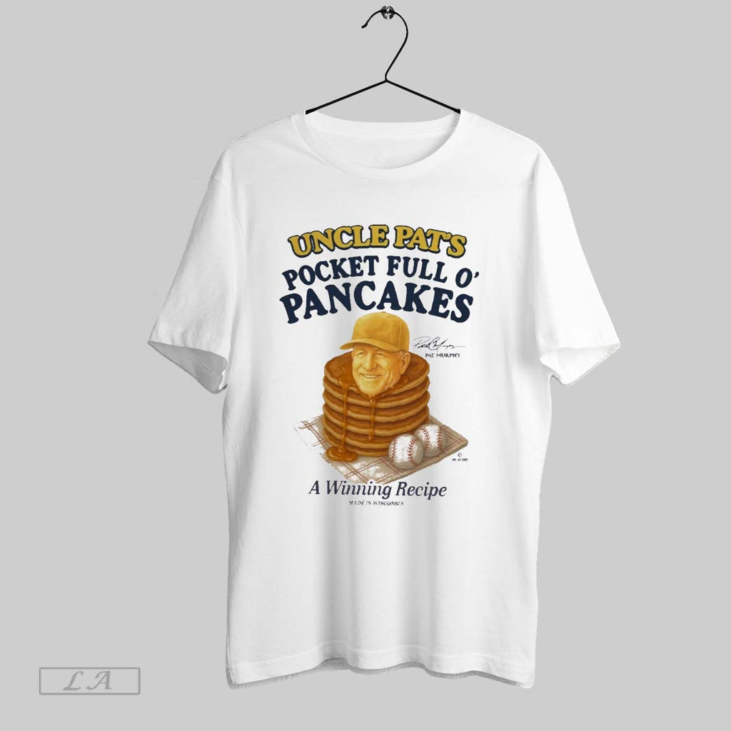Original Funny Pat Murphy Uncle Pats Pocket Full O Pancakes A Winning Recipe Signature Painting