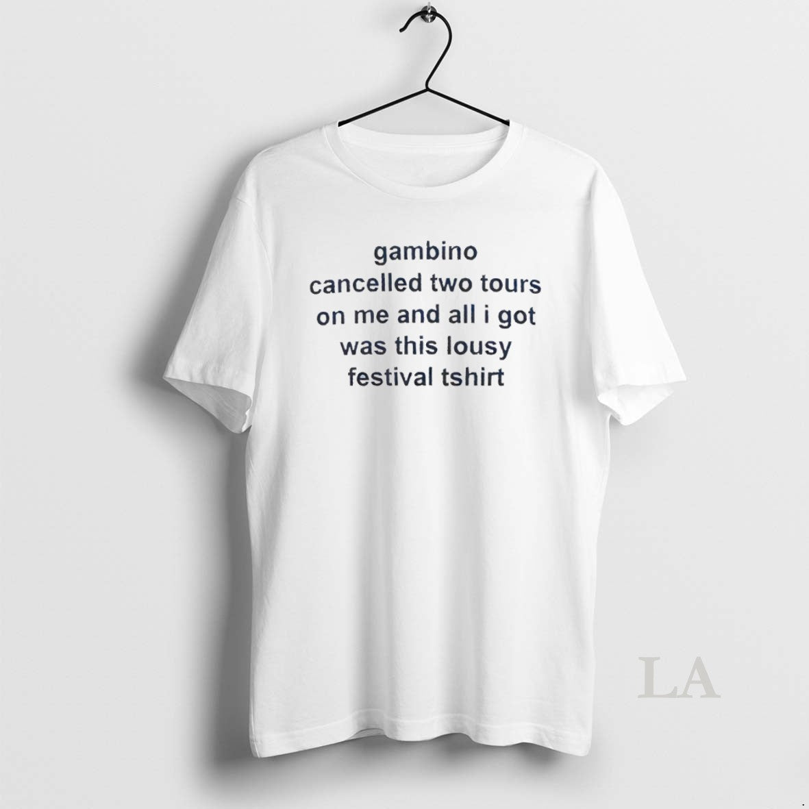 Original Gambino Cancelled Two Tours On Me